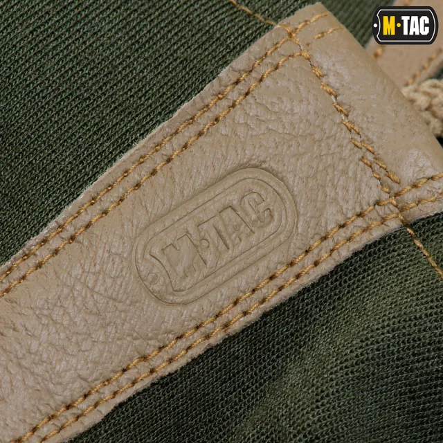 6 - Тактичні рукавички M-Tac Skeleton Nomex. Олива/Койот