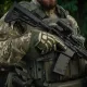 11 - Тактичні рукавички M-Tac Skeleton Nomex. Олива/Койот