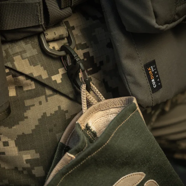 13 - Тактичні рукавички M-Tac Skeleton Nomex. Олива/Койот