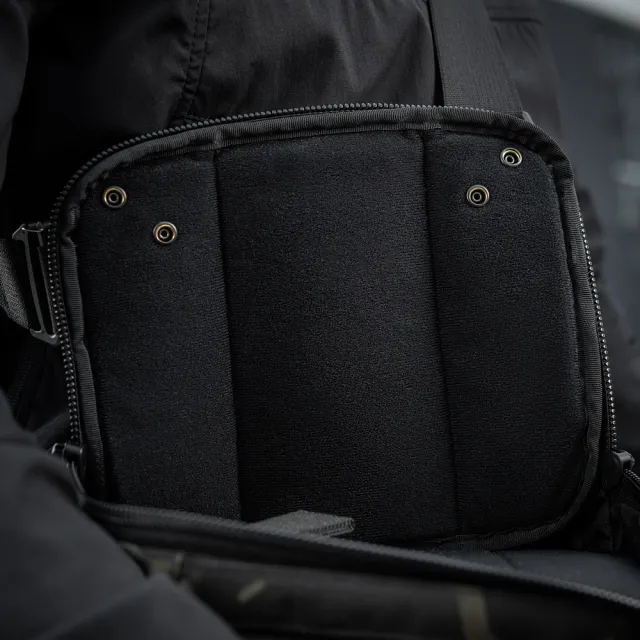 5 - Плечова однолямкова сумка M-TAC EDC Bag Elite. Multicam Black