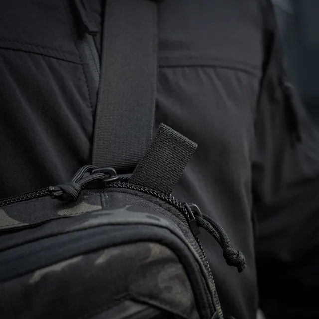 3 - Плечова однолямкова сумка M-TAC EDC Bag Elite. Multicam Black