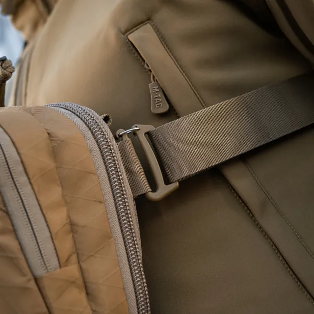 17 - Плечова однолямкова сумка M-TAC EDC Bag X-Pac Elite. Койот