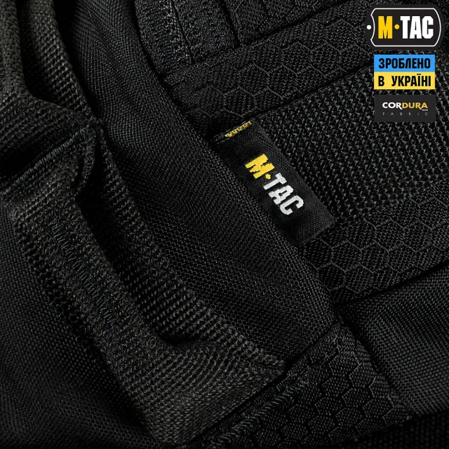10 - Поясная сумка M-TAC Waist Bag Hex. Черная