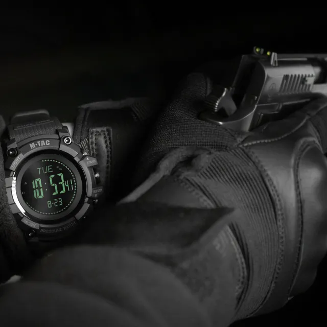 6 - Тактические часы M-Tac Adventure Black
