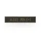 1 - Патч (шеврон) Specprom Група крові А(2) Rh (-). Олива