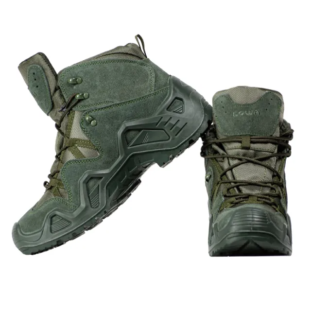 2 - Черевики тактичні LOWA (Replika) ZEPHYR GTX® MID TF Ranger. REPLIKA. Олива.