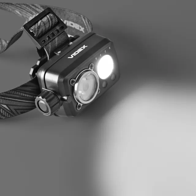 4 - Налобный светодиодный фонарь VIDEX 600Lm 5000K