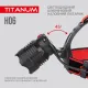6 - Налобний світлодіодний ліхтар TITANUM 800Lm 6500K
