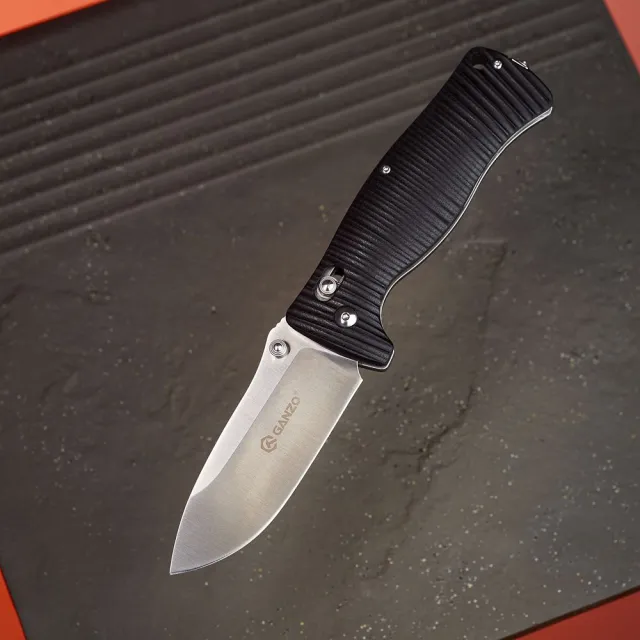 32 - Ніж складаний Ganzo G720-B чорний