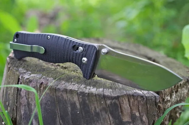 9 - Ніж складаний Ganzo G720-B чорний