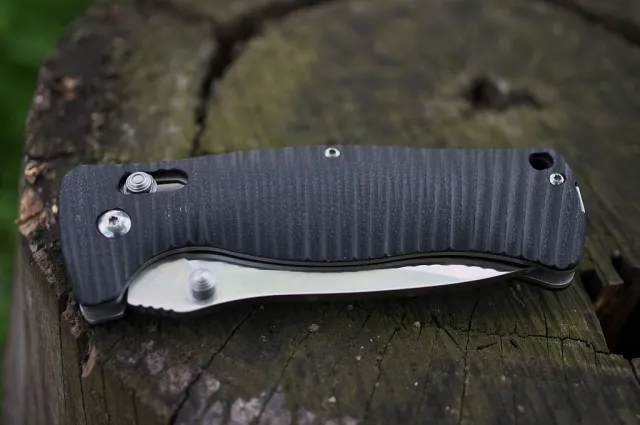 11 - Нiж складаний Ganzo G720-G зелений