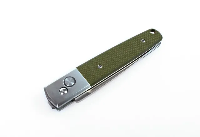 4 - Нiж складаний Ganzo G7211-GR зелений