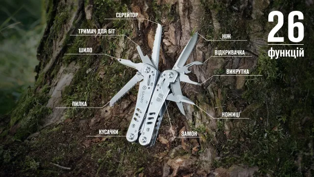 4 - Мультитул Multi Tool Ganzo G301-H