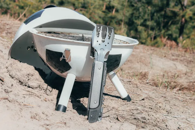 4 - Компактний набір для барбекю Roxon S601 металевий