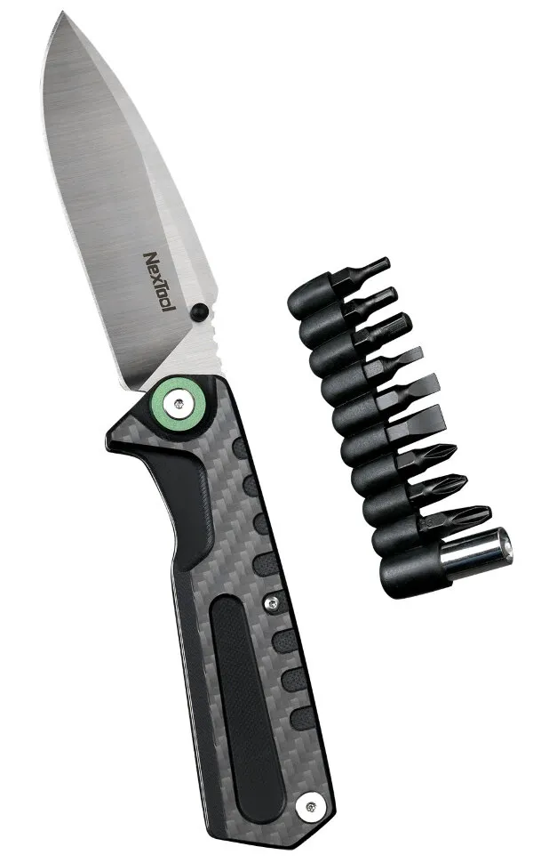 5 - Багатофункціональний ніж Xiaomi NexTool 3 в 1 NE20021 Black (6945064210863)