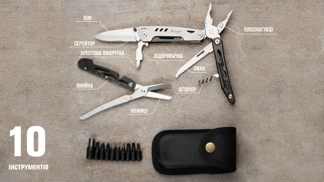 4 - Мультитул Multi Tool Ganzo G304