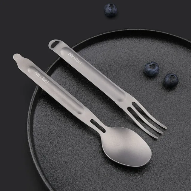 3 - Столовий прилад NexTool Outdoor Spoon Fork NE0124