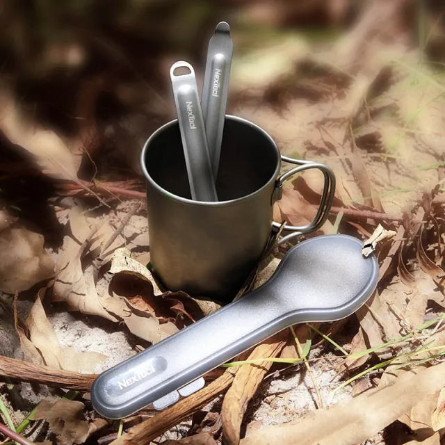10 - Столовий прилад NexTool Outdoor Spoon Fork NE0124