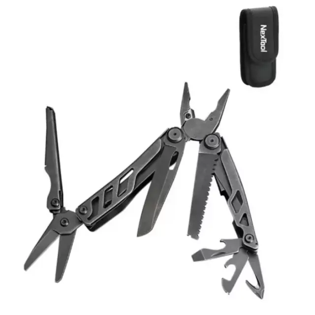 1 - Мультитул NexTool Flagship Pro, чорний