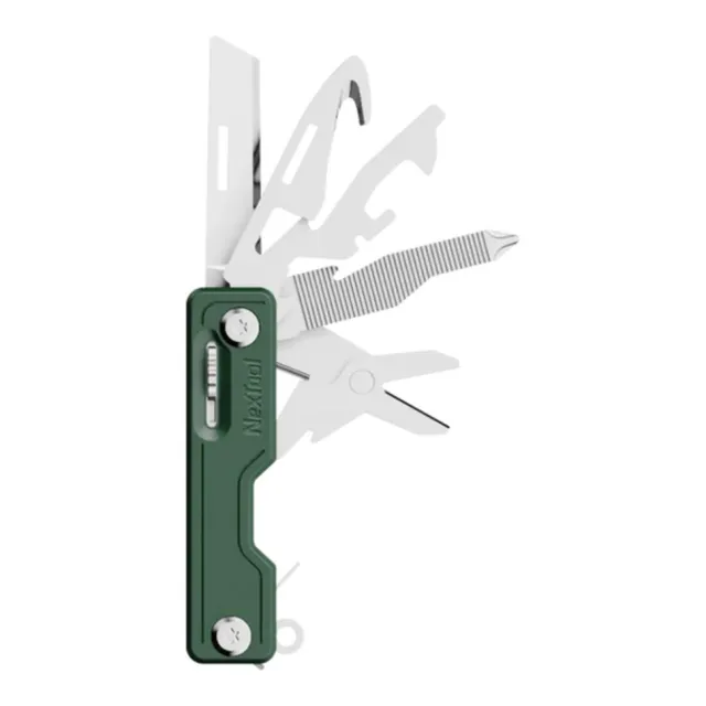 1 - Мультитул NexTool Multi Functional Knife, зелений