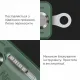2 - Мультитул NexTool Multi Functional Knife, зелений