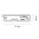 3 - Мультитул NexTool Multi Functional Knife, синій