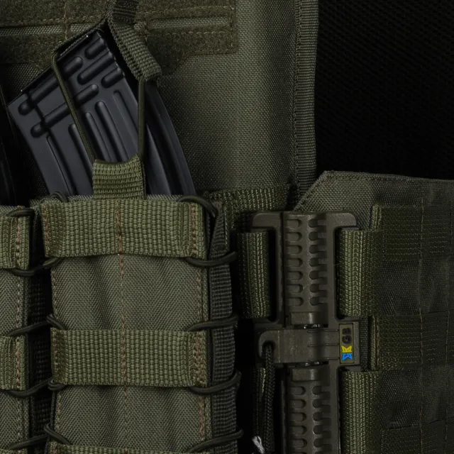 10 - Плитоноска Ares Gen.2 (Комплект 3 підсумки) З системою швидкого скидання, для бронеплит розміром 25х30 см. Колір Олива