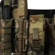 7 - Плитоноска Ares Gen.2. (Комплект 7 підсумків) з системою швидкого скидання. Molle. Колір Мультикам