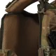 8 - Плитоноска Ares Gen.2 (Комплект 3 підсумки) З системою швидкого скидання, для бронеплит розміром 25х30 см. Колір Мультикам