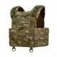 2 - Плитоноска Warmor Gen.3 Pro з системою швидкого скидання. (Комплект 3 підсумки) Molle. Колір Мультикам