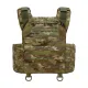 4 - Плитоноска Warmor Gen.3 Pro з системою швидкого скидання. (Комплект 3 підсумки) Molle. Колір Мультикам