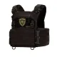 1 - Плитоноска Warmor Gen.3 Pro з системою швидкого скидання. Molle. Колір Чорний