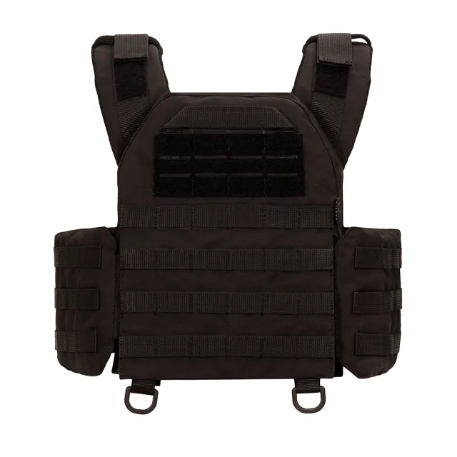 7 - Плитоноска Warmor Gen.3 Pro з системою швидкого скидання. Molle. Колір Чорний