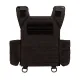 7 - Плитоноска Warmor Gen.3 Pro з системою швидкого скидання. Molle. Колір Чорний
