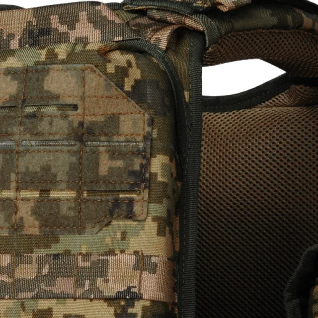 5 - Плитоноска Ares Gen.2. (Комплект 7 подсумков) с системой быстрого сброса. Molle. Цвет Пиксель