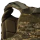5 - Плитоноска Warmor Gen.4 (Комплект 4 підсумки) з системою швидкого скидання. Molle. Колір Пиксель