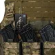 7 - Плитоноска Warmor Gen.4 (Комплект 4 підсумки) з системою швидкого скидання. Molle. Колір Пиксель