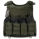 2 - Плитоноска Warmor Gen.4 (Комплект 4 підсумки) з системою швидкого скидання. Molle. Колір Олива