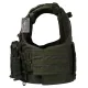 4 - Плитоноска Warmor Gen.4 (Комплект 4 підсумки) з системою швидкого скидання. Molle. Колір Олива