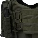 7 - Плитоноска Warmor Gen.4 (Комплект 4 підсумки) з системою швидкого скидання. Molle. Колір Олива