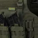 9 - Плитоноска Warmor Gen.4 (Комплект 4 підсумки) з системою швидкого скидання. Molle. Колір Олива