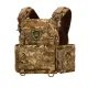 1 - Плитоноска Warmor Gen.3 Pro з системою швидкого скидання. Molle. Колір Піксель