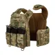4 - Плитоноска Warmor Gen.3 Pro з системою швидкого скидання. Molle. Колір Мультикам