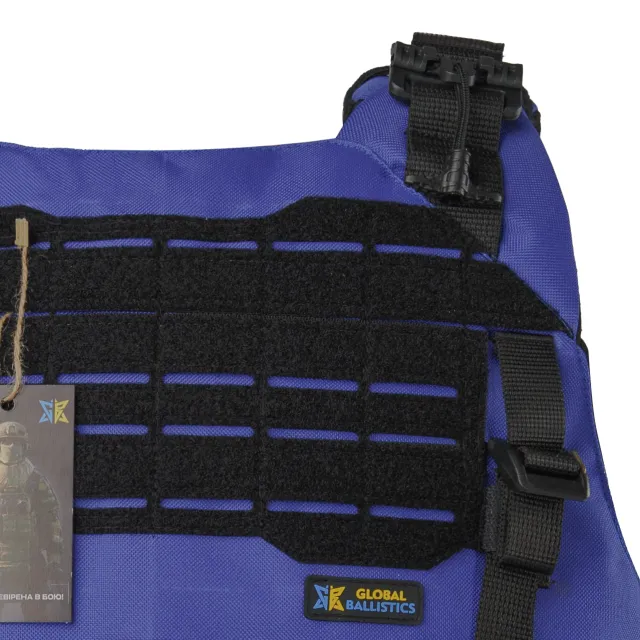 7 - Плитоноска Warmor gen.4. Синій. Розмір L/XL.