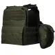 3 - Плитоноска Ares Gen.2. (Комплект 7 підсумків) з системою швидкого скидання. Molle. Колір Олива