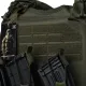 5 - Плитоноска Ares Gen.2. (Комплект 7 підсумків) з системою швидкого скидання. Molle. Колір Олива