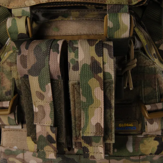 8 - Плитоноска жіноча Warmor gen.3 FL MAX (for Ladies) (без плит). З максимальним набором підсумків, захистом шиї по 1 класу ДСТУ. Мультикам.