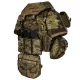 1 - Плитоноска жіноча Warmor gen.3 FL MAX (for Ladies) (без плит). З максимальним набором підсумків, захистом шиї та плечей по 1 класу ДСТУ. Мультикам.