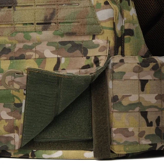 10 - Плитоноска жіноча Warmor gen.3 FL (for Ladies). З підсумками під магазини АК і швидким бічним і верхнім скиданням (без плит). Мультикам.