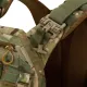8 - Плитоноска Warmor Gen.3 (Комплект 3 підсумки) з системою швидкого скидання. (Великого розміру) Колір Мультикам